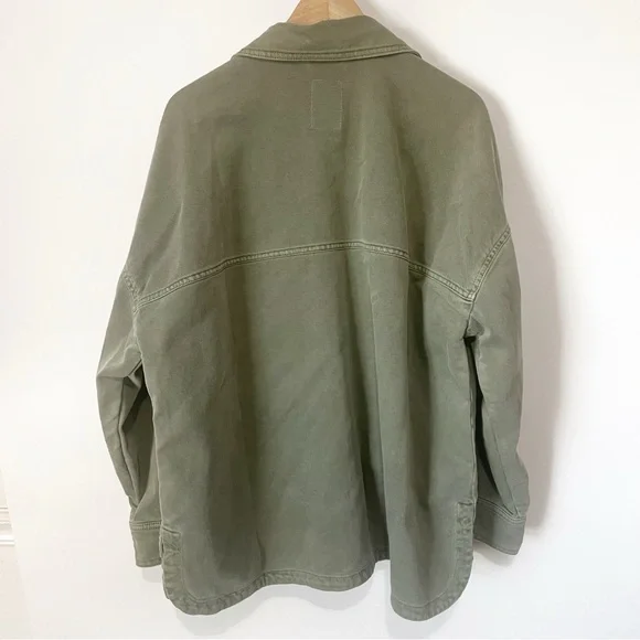 GAP Olive Green Shirt Jacket L - Picture 5 of 7
